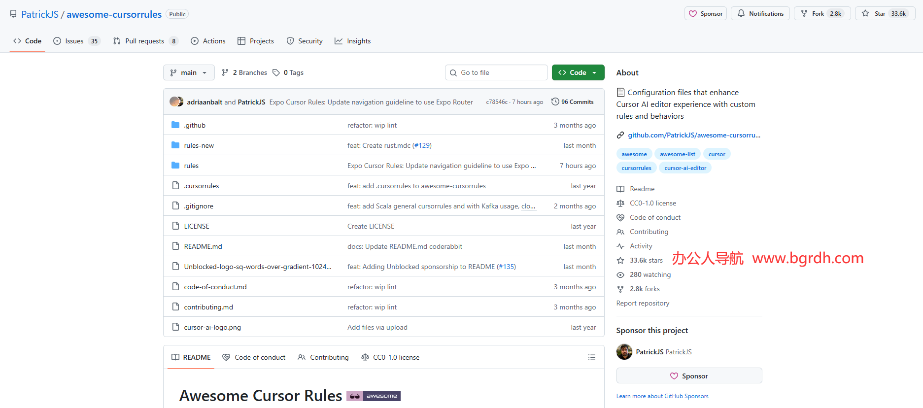 awesome-cursorrules插图