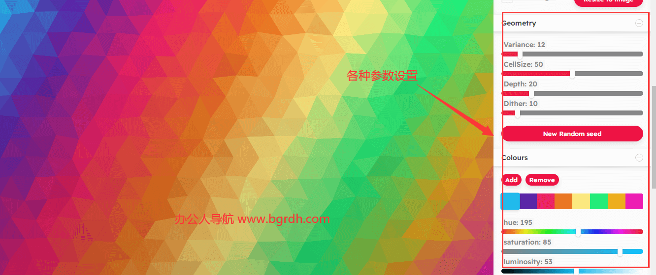 LowPoly Generator插图