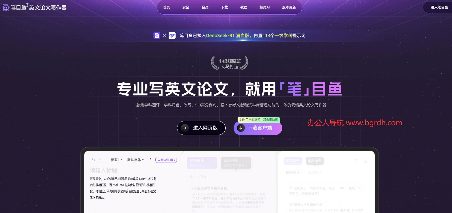 笔目鱼英文论文写作器插图