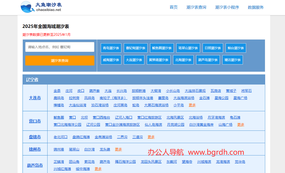 大鱼潮汐表插图