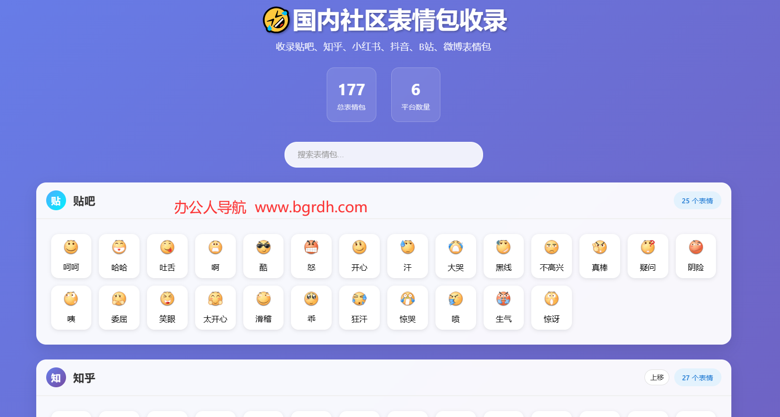 国内社区表情包收录插图