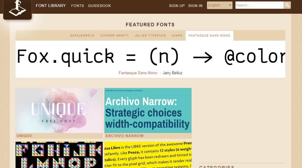 Font Library插图