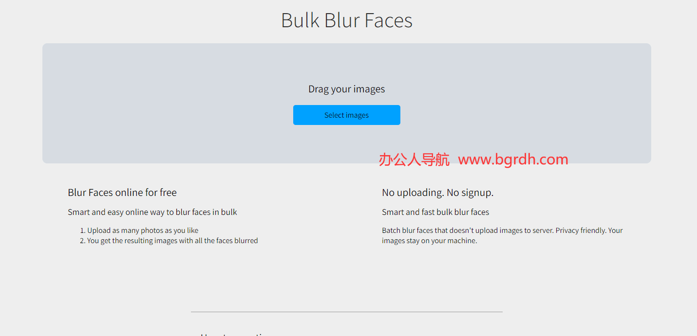 Bulk Blur Faces插图