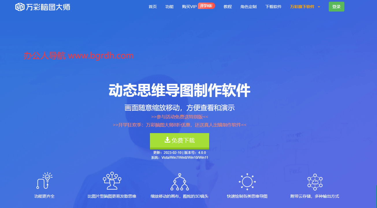 万彩脑图大师插图