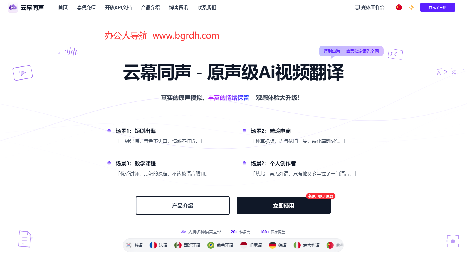 Ai视频翻译插图