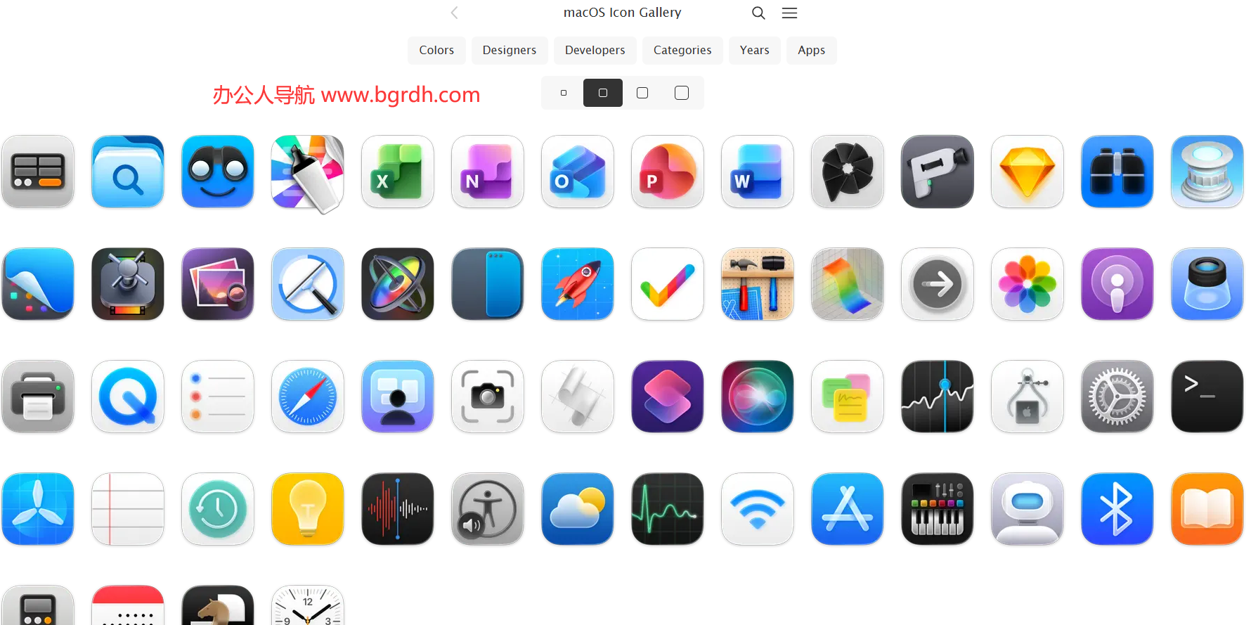 macOS Icon Gallery插图