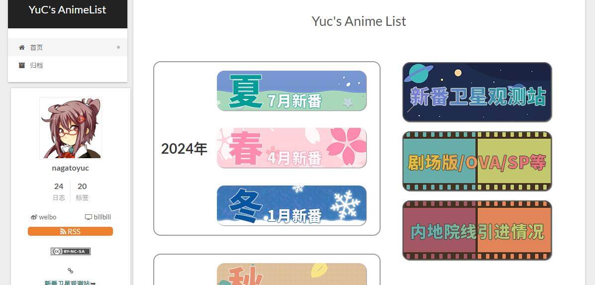 Yuc’s Anime List插图