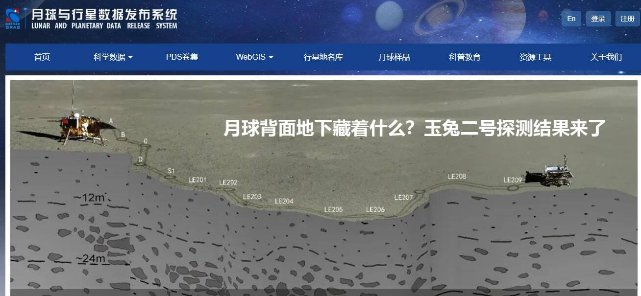 月球与行星数据发布系统插图