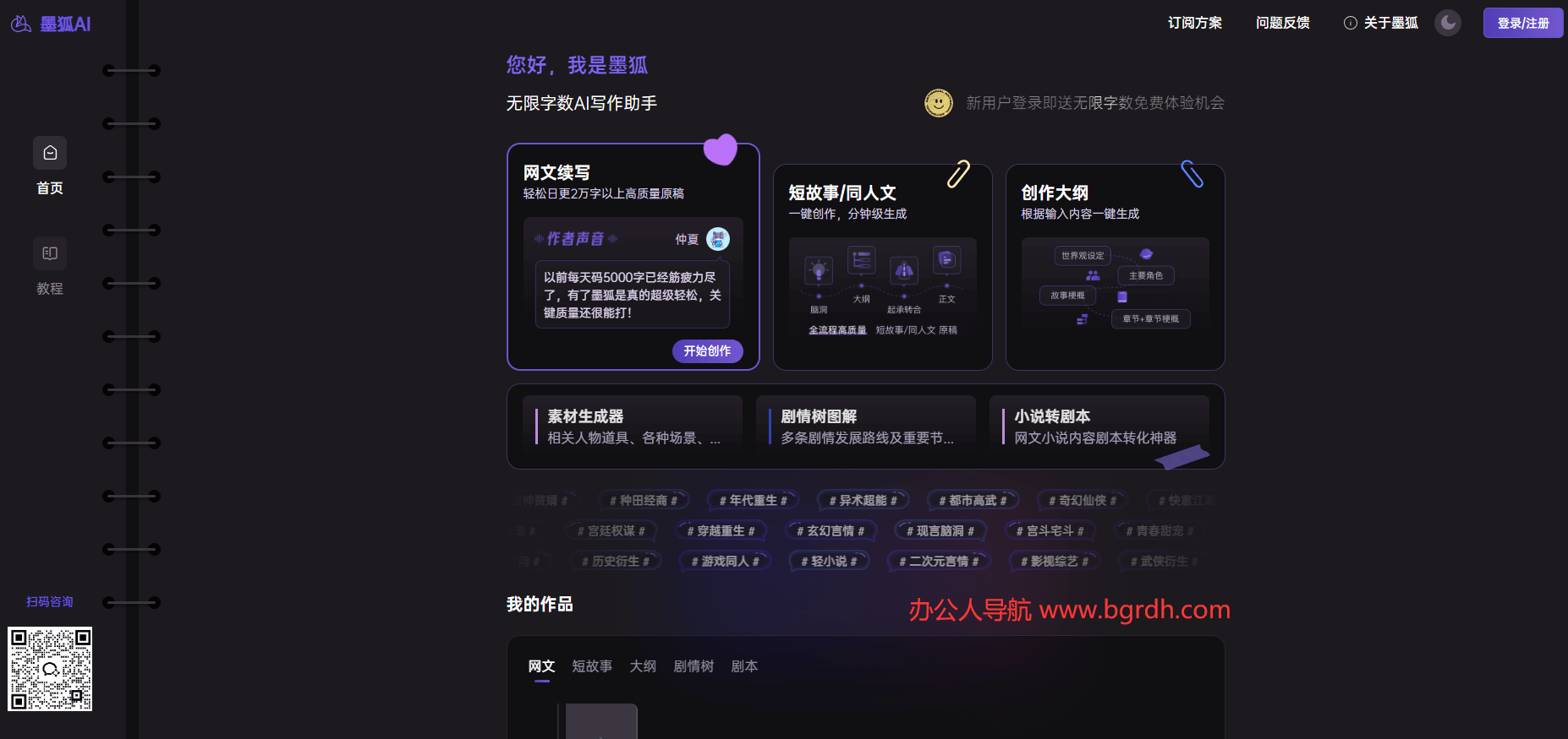 墨狐AI插图