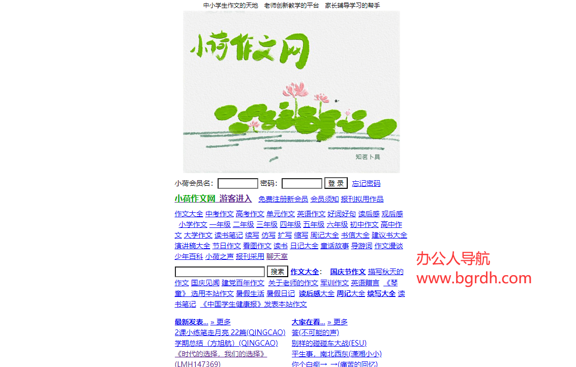 小荷作文网插图