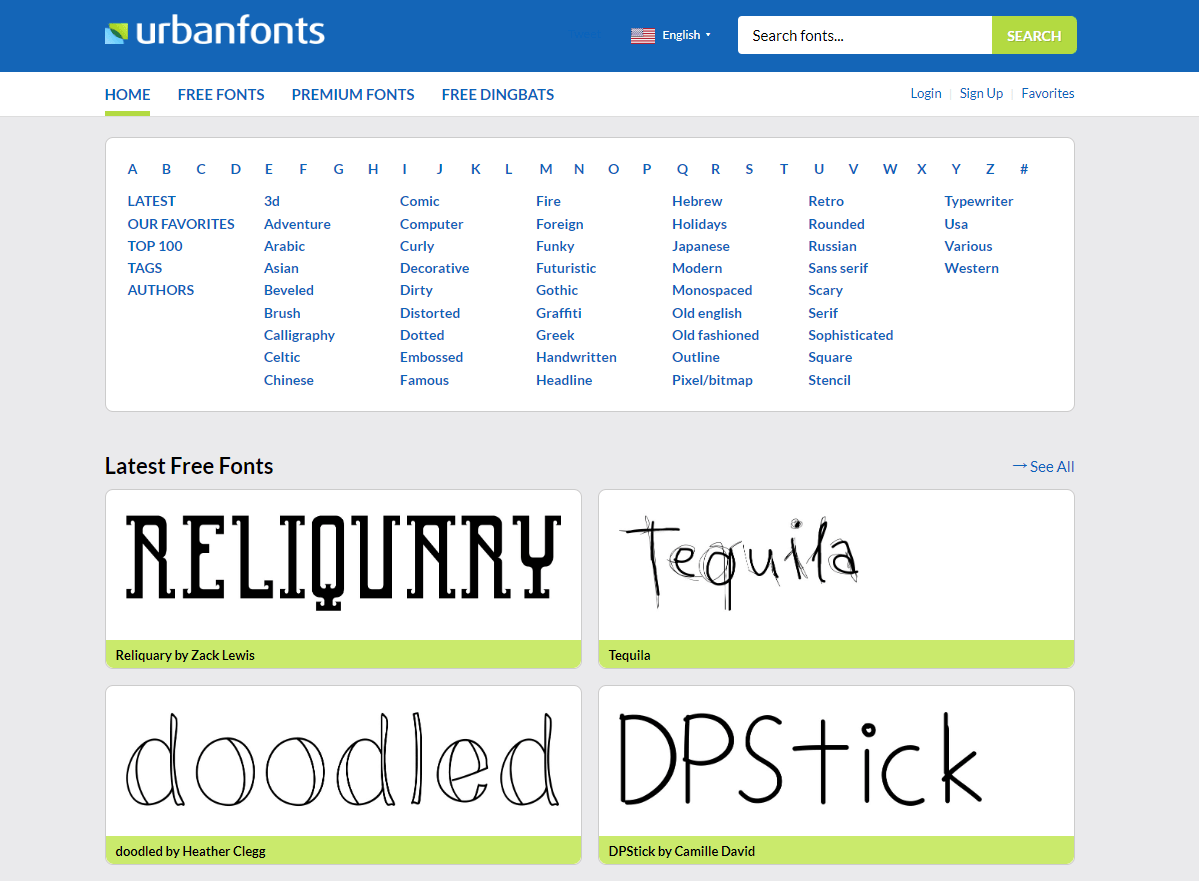 urbanfonts插图