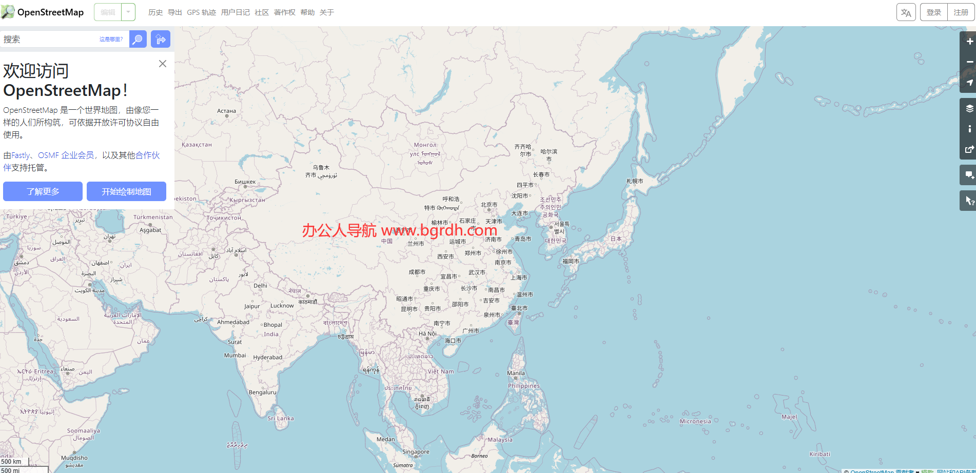 OpenStreetMap插图